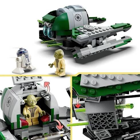 75360 LEGO® STAR WARS™ Yodas Jedi Starfighter : Půhy.cz
