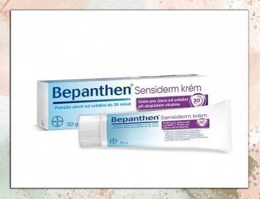 Bepanthen Sensiderm krém přináší úlevu od svědění a zčervenání kůže, zmírňuje první příznaky ekzému a pomáhá obnovovat kožní bariéru, 299 Kč (50 ml)
