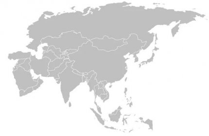 Kolik asijských států dokážete vyjmenovat?