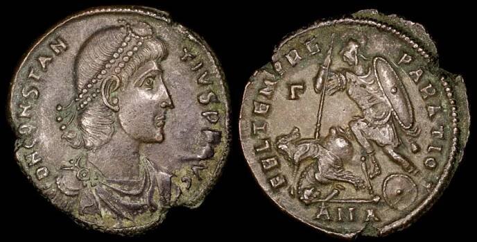 Roman Emperor Constantius II (350 – 361 A.D.)