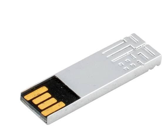 Mini USB flash disk DWIGHT stříbrná