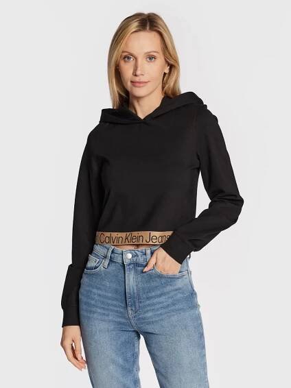 Calvin Klein dámská černá mikina – Feminela.cz