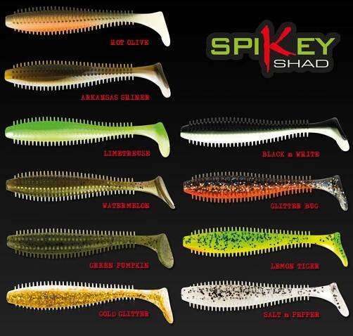 Fox Rage Gumová nástraha Spikey Shad 12cm
