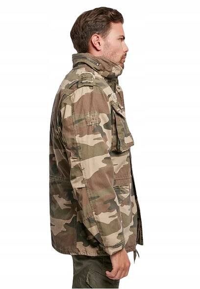 Bunda Brandit M65 Giant Light Camo S Hlavní vzor bez vzoru