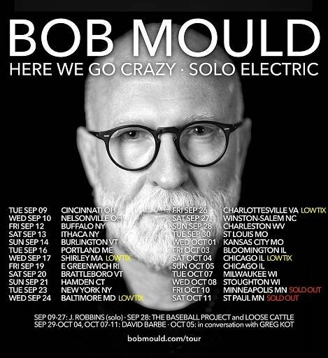 TOUR - Bob Mould