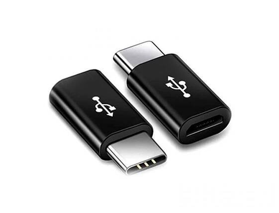 V-TAC VT-5149 černá diskuse, redukce USB micro - USB C