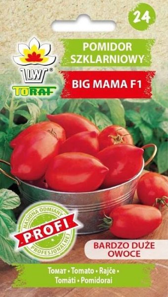 RAJČE ODRŮDA BIG MAMA F1, SKLENÍKOVÉ, /20 SEMEN/