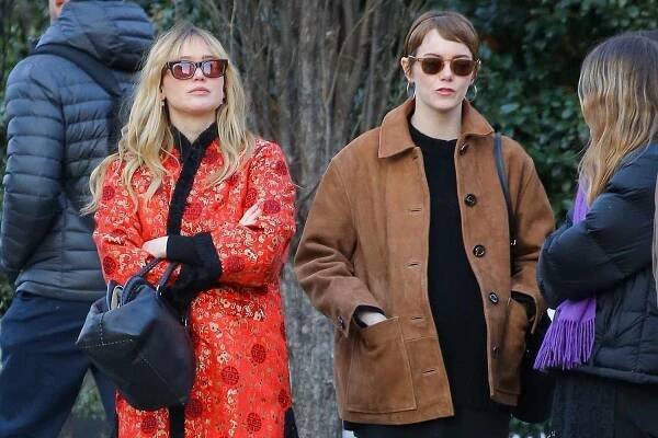 Jennifer Lawrence and Emma Stone Step Out for Dinner in New York City with Friends — See the Photos