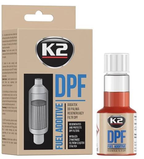 K2 T316 Aditiva, regenerace filtru sazi/pevných částic