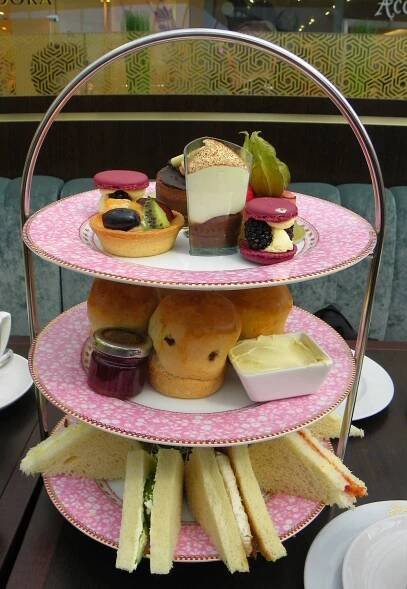 Afternoon tea from Caffe Concerto