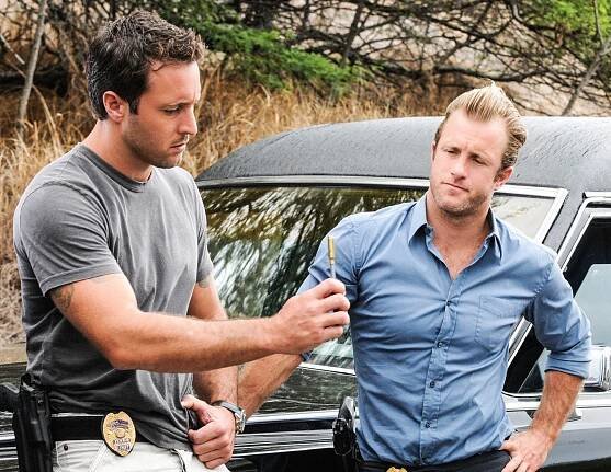 Havaj 5-0 - Muž s hákem - Z filmu - Alex O'Loughlin, Scott Caan