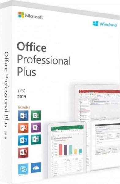 Microsoft Office Professional Plus 2019 pro domácnosti ESD CZ od 390 Kč