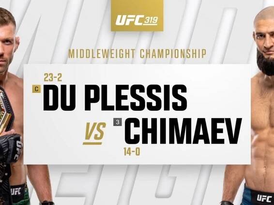 UFC 319 Highlights: Dricus Du Plessis vs. Khamzat Chimaev