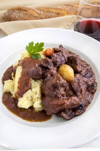 Boeuf Bourguignon (Beef Stew in Red Wine)