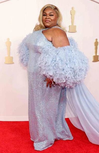 Da'Vine Joy Randolph attends the 96th Annual Academy Awards on March 10, 2024 in Hollywood, California