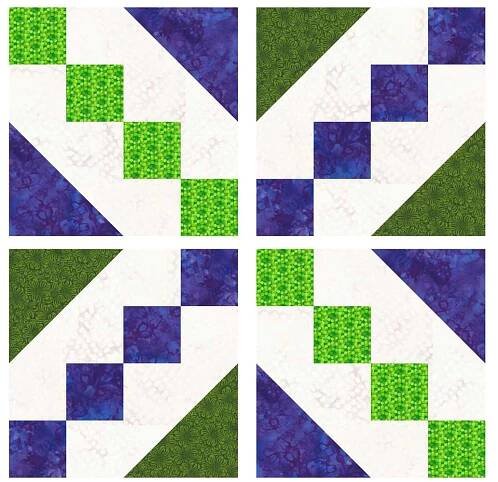 Buckeye Beauty Quilt Block Pattern