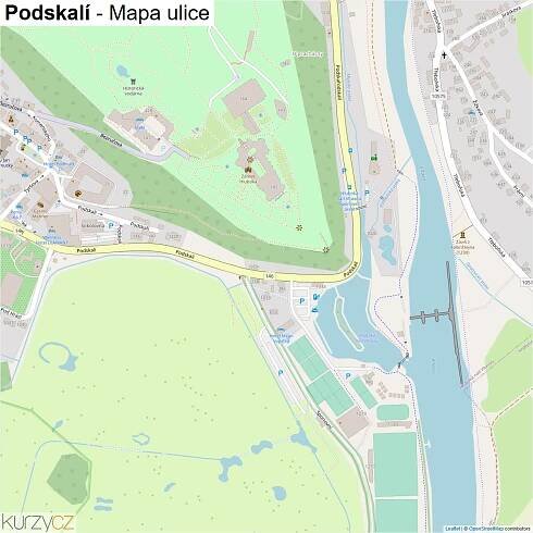 Podskalí - mapy | Kurzy.cz