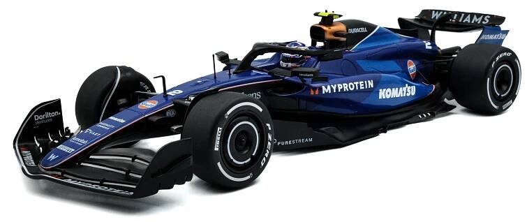 Williams F1 FW46 Team Williams Racing #2 L.Sargeant Saudi Arabia GP 2024 1:18 Solido