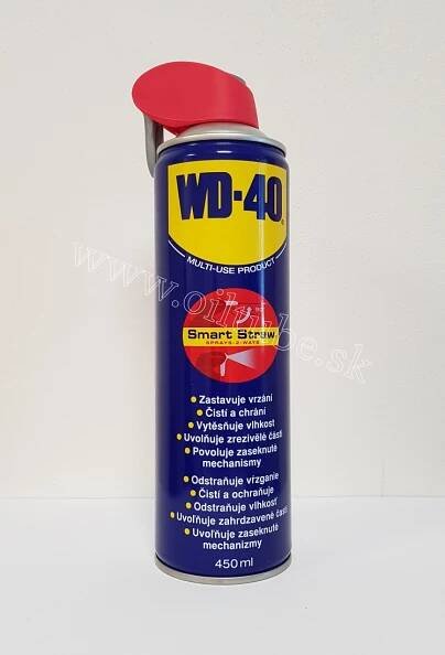 Smart Straw WD-40 450ml -Najlepší film? Mazací film.