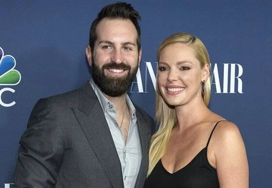 Josh Kelley a Katherine Heiglová (Los Angeles, 16. září 2014)