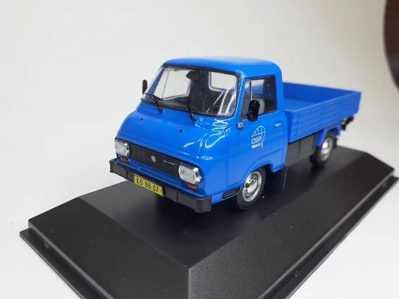 Skoda 1203 ROL modrá bez plachty. 1/43