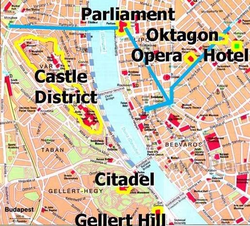 Co navštívit v Budapešti? – mapa památek ke stažení, zajímavosti