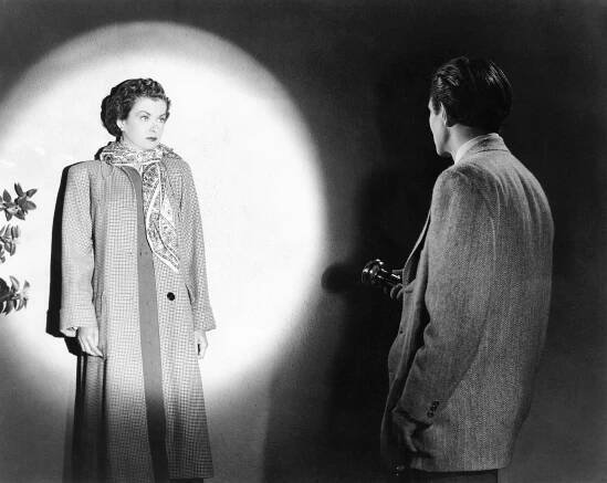 THE RECKLESS MOMENT, from left: Joan Bennett, James Mason, 1949