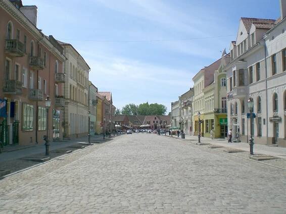 Současné centrum Klaipėdy