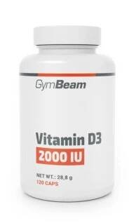 vitamin d3 2000iu 120 caps gymbeam