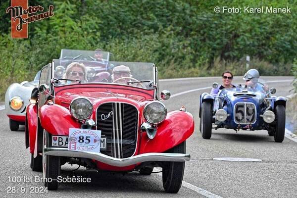 100 let Brno–Soběšice 2024 objektivem Karla Manka – Veteran Automoto Club Brno