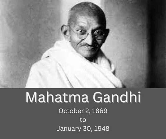 Mahatma Gandhi