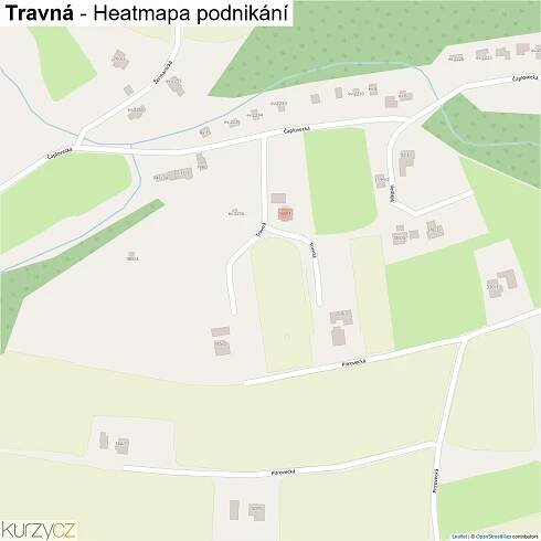 Travná - mapy | Kurzy.cz