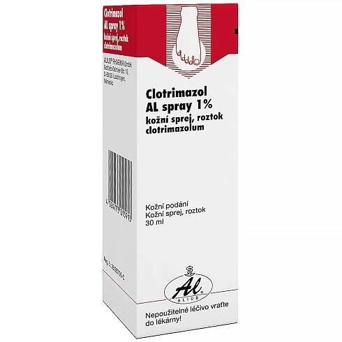 CLOTRIMAZOL AL SPRAY 1% SPR 1X30ML 1% - Lékárna Damona