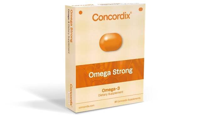 Concordix Supplement Concept | Omega Strong | Omega-3