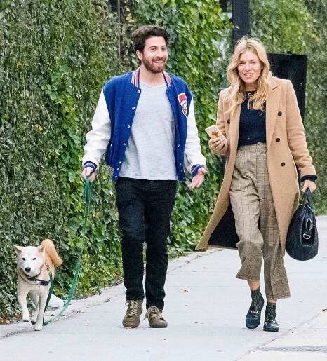 EXCLUSIVE: Sienna Miller and Jake Hoffman are Pictured Out on a Stroll in New York City