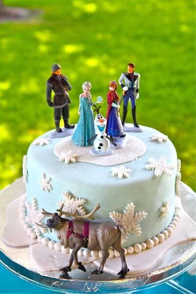 Disney's Frozen Set of 6 Plastic Cake Topper Figures - Etsy Canada | Frozen birthday cake, Disney birthday cakes, Frozen themed birthday cake