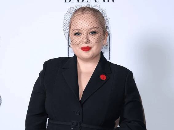 Nicola Coughlan's Bright Red Manicure Is the Best Accessory