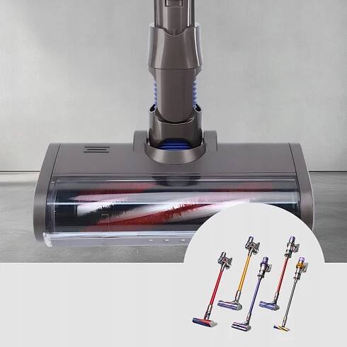 SACÍ KARTÁČ TURBOKARTÁČ TURBO PRO VYSAVAČ DYSON V6/DC58/DC61/DC62C Další funkce LED, Obrotowy