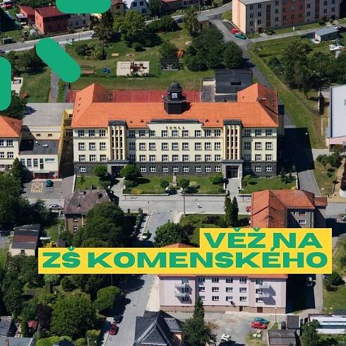 Věž na ZŠ Komenského – ODERSKÉ DNY 2025