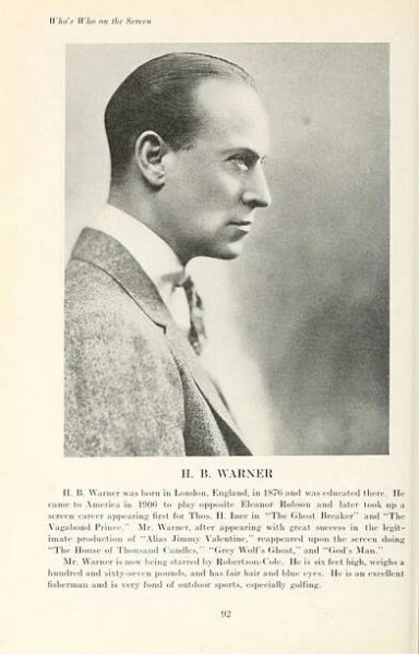 H. B. Warner - Wikipedia