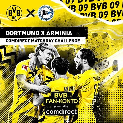 John Sheehan - Borussia Dortmund Official Matchday Graphics