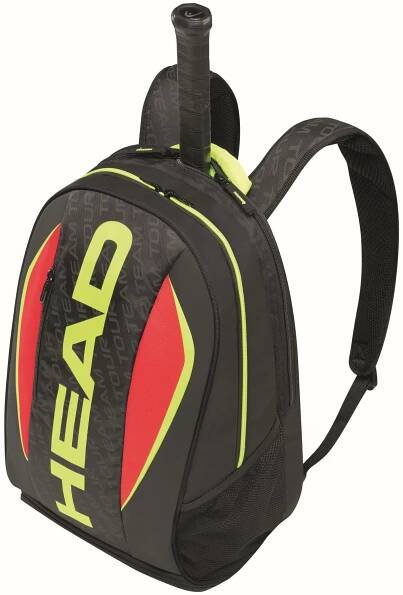 Tenisový batoh HEAD Extreme black/lime/red