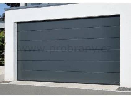 Garážová vrata HÖRMANN SEKČNÍ VRATA M DRÁŽKA RAL 7016 šířka 2500mm výška: 2000 mm, RAL: 7016 šedá