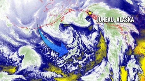 A triple extratropical low threat heads for Alaska with a massive winter storm tonight, a new exploding storm later this week