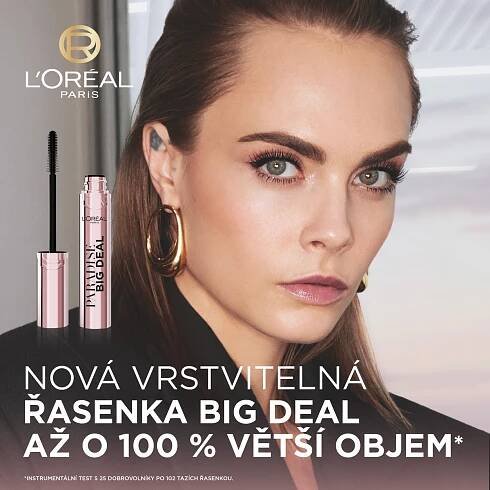 L’Oréal Paris Lash Paradise Big Deal objemová a prodlužující řasenka