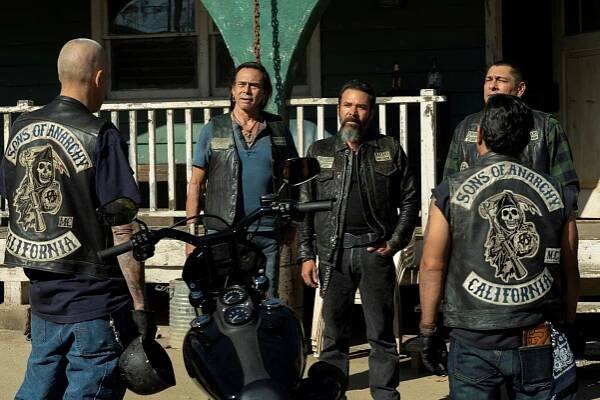 'Mayans M.C.' boss Elgin James says SAMCRO will continue to appear only when it's 'organic'