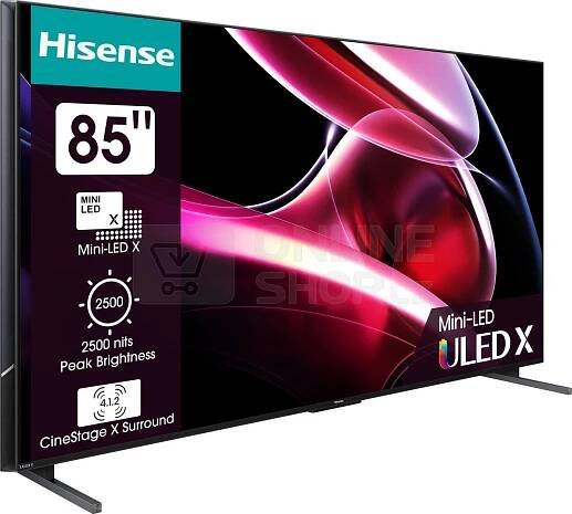 UHD Mini LED TV Hisense 85UXKQ | OnlineShop.cz