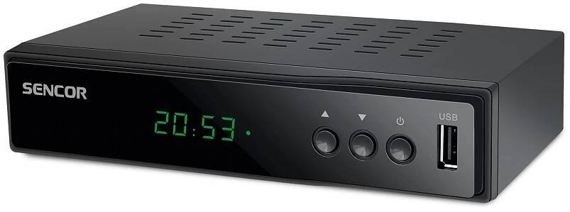 Certifikovaný Sencor SDB 5003T pro české DVB-T2 právě vstupuje do prodeje