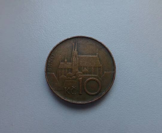 Mince 10 Kč 1995 - VZÁCNÁ signatura vpravo - Vzor 1993
