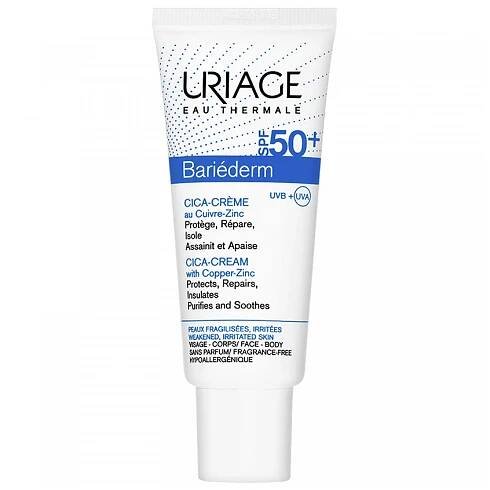 Uriage Bariéderm CICA-CREAM with Copper-Zinc SPF 50+ 40 ml